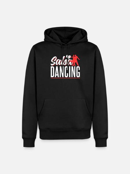 Salsa Dancing Dancer Dance Hobby - Men’s Premium Organic Hoodie - black