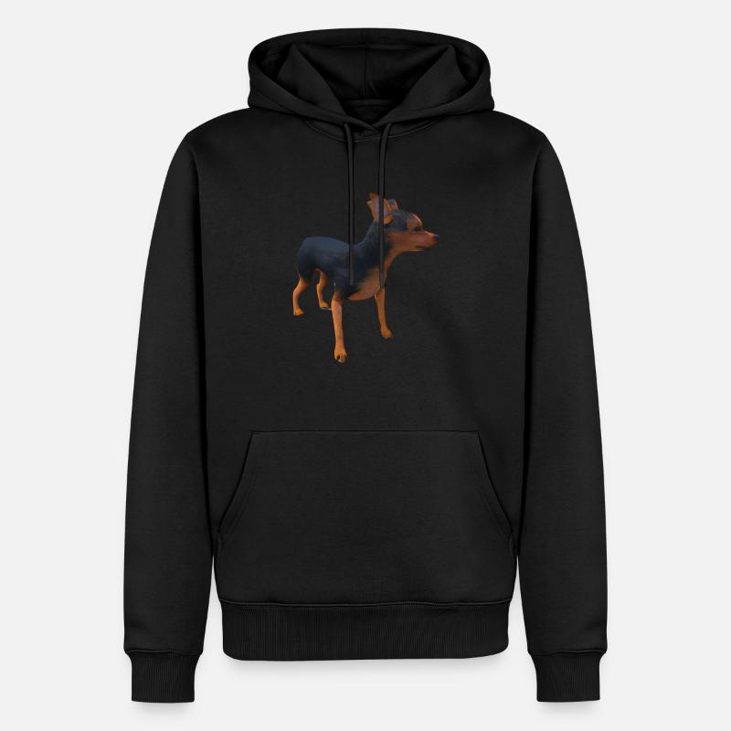 Lancashire Heeler - Männer Premium Bio Hoodie - Schwarz