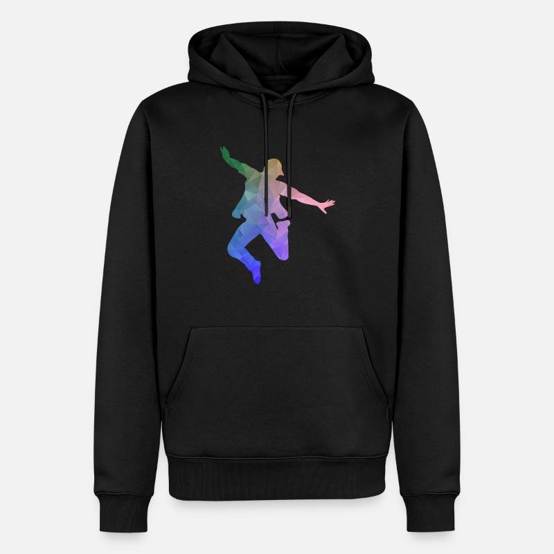 Hip Hop bboy - Sweat à capuche Premium bio Homme - noir