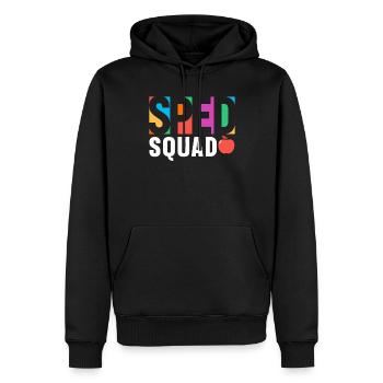 Équipe d’éducation spécialisée Enseignants Profession d’éducateur spécialisé - Sweat à capuche Premium bio Homme - noir - Devant - Nico (187cm)