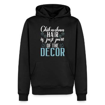 Chihuahua Geschenke Chihuahua Besitzer - Männer Premium Bio Hoodie - Schwarz - Vorne - Nico (187cm)