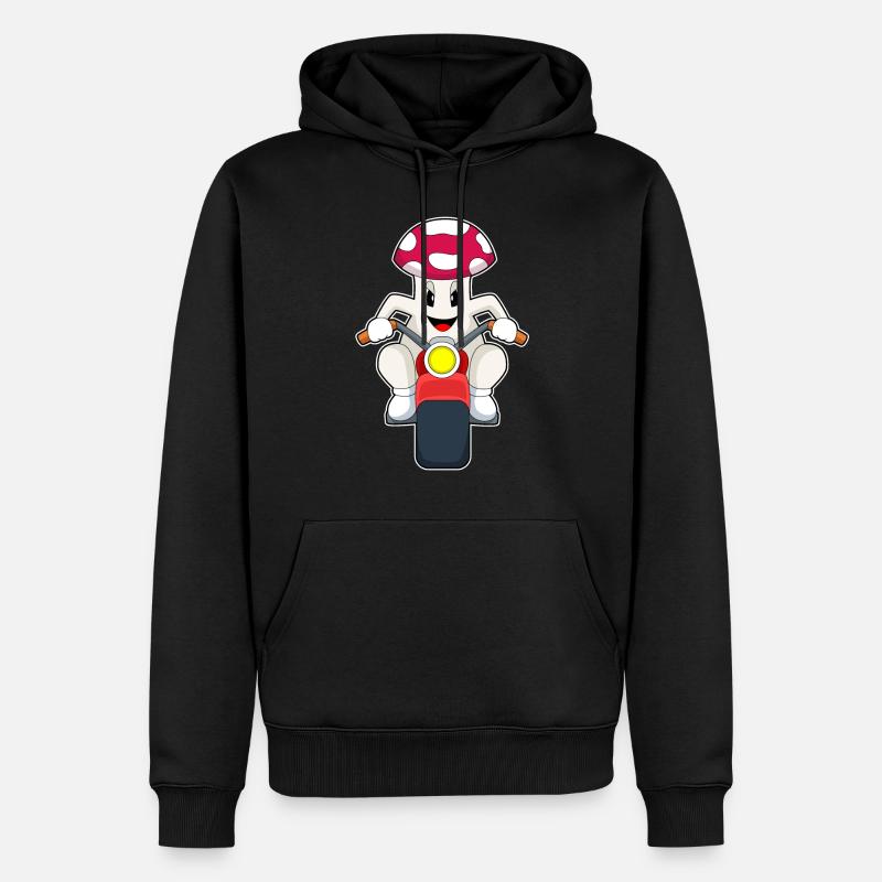Moto Pilz - Sweat à capuche Premium bio Homme - noir