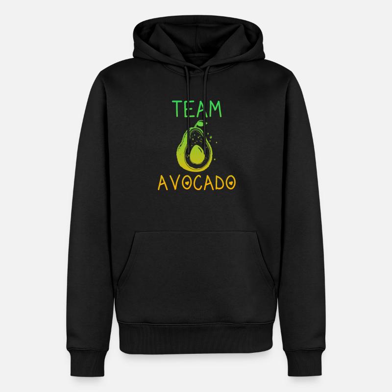 Équipe Avocat - Sweat à capuche Premium bio Homme - noir