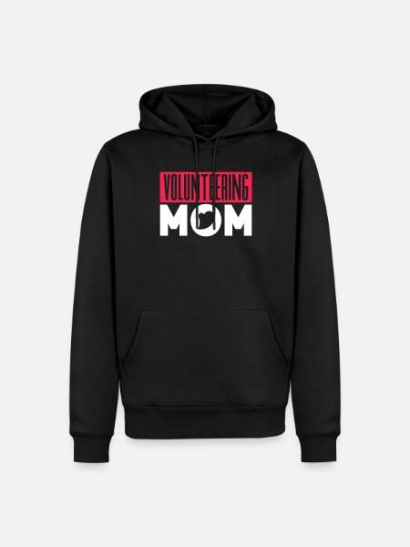 Bénévole mère Profession Bénévole Bénévole - Sweat à capuche Premium bio Homme - noir
