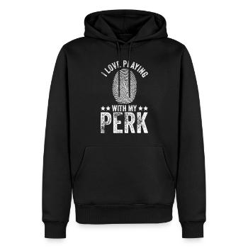 Forensisches Kriminologie-design Für Forensische - Männer Premium Bio Hoodie - Schwarz - Vorne - Nico (187cm)