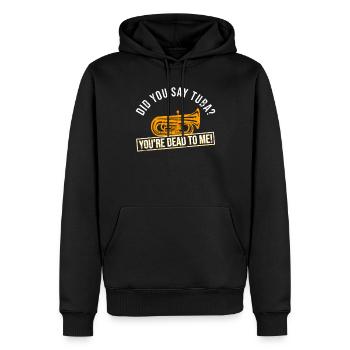 Euphonium Marching Band Design Für Euphonium - Sweat à capuche Premium bio Homme - noir - Devant - Nico (187cm)