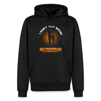 Blasorchester Design Für Euphonum-spieler - Sweat à capuche Premium bio Homme - noir - Devant - Nico (187cm)