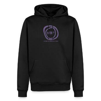 Vorname Julia Sprüche Verkehrt in schlechten - Männer Premium Bio Hoodie - Schwarz - Vorne - Nico (187cm)