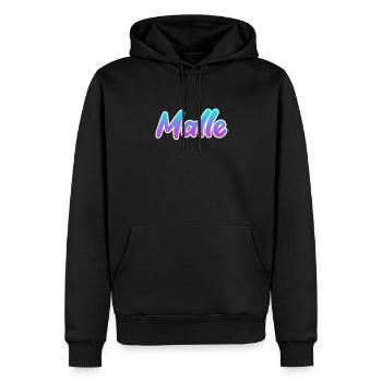 Malle Mallorca - Männer Premium Bio Hoodie - Schwarz - Vorne - Nico (187cm)