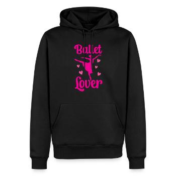 Ballett Liebhaber Mädchen Balletttänzer Ballerina - Männer Premium Bio Hoodie - Schwarz - Vorne - Nico (187cm)