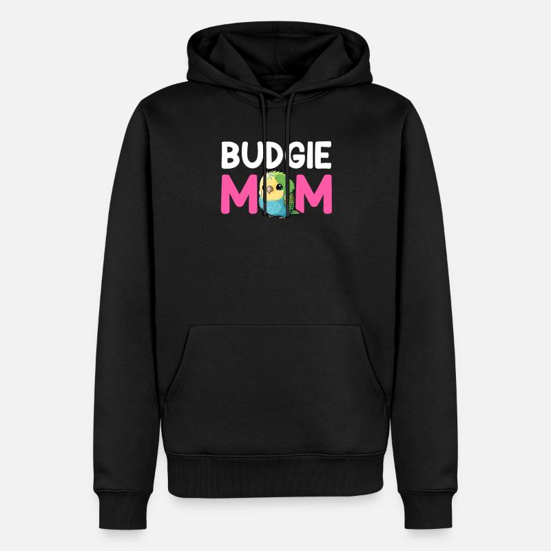 Perruche perruche, perruche - Sweat à capuche Premium bio Homme - noir