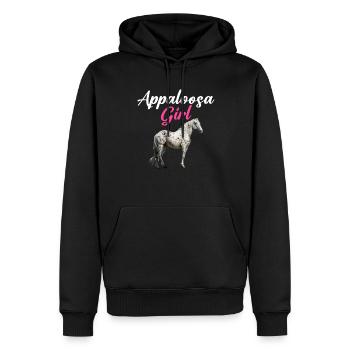 appaloosa equestrian horse - Männer Premium Bio Hoodie - Schwarz - Vorne - Nico (187cm)