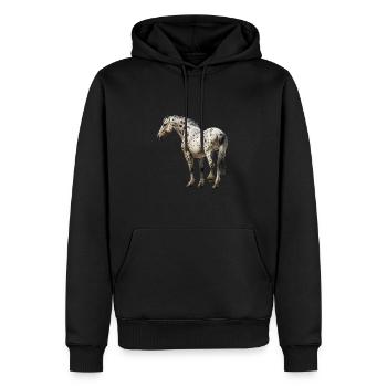 appaloosa equestrian horse - Männer Premium Bio Hoodie - Schwarz - Vorne - Nico (187cm)