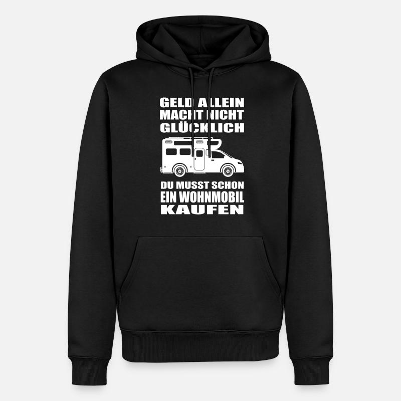 Wohnmobil - Männer Premium Bio Hoodie - Schwarz