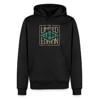 Awesome Since 1940 Retro Vintage Design - Männer Premium Bio Hoodie - Schwarz - Vorne - Nico (187cm)