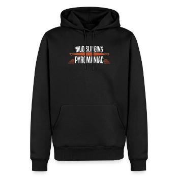 Töpfern Ton Töpferkurs Töpferei Getöpfert - Männer Premium Bio Hoodie - Schwarz - Vorne - Nico (187cm)