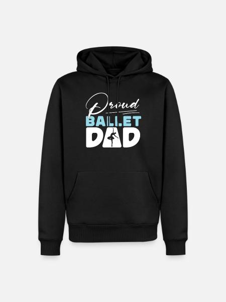 Ballet Danseuse Danse Ballerine - Sweat à capuche Premium bio Homme - noir