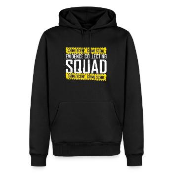 Forensics Forensic Scientist Forensic Science - Men’s Premium Organic Hoodie - black - Front - Nico (187cm)