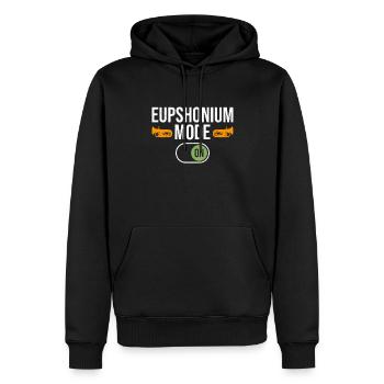 Euphonium-player-design Für Euphoniumist - Sweat à capuche Premium bio Homme - noir - Devant - Nico (187cm)