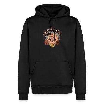 Mama 2023 Beste Mutter Aller Zeiten - Männer Premium Bio Hoodie - Schwarz - Vorne - Nico (187cm)