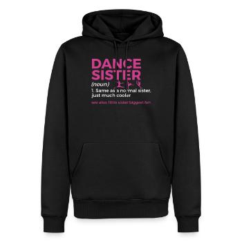 Tanzen Für Tänzer - Männer Premium Bio Hoodie - Schwarz - Vorne - Nico (187cm)