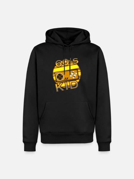 Enfant des années 60 - Sweat à capuche Premium bio Homme - noir