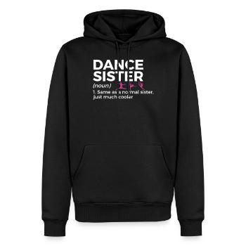 Tanzen Für Tänzer - Männer Premium Bio Hoodie - Schwarz - Vorne - Nico (187cm)