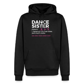 Tanzen Für Tänzer - Männer Premium Bio Hoodie - Schwarz - Vorne - Nico (187cm)