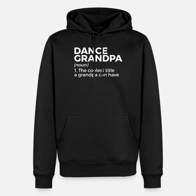Danse pour danseurs - Sweat à capuche Premium bio Homme - noir