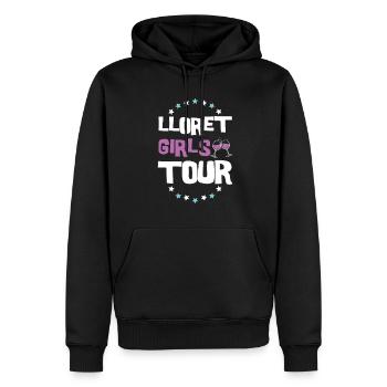 Lloret De Mar Girls Tour - Sweat à capuche Premium bio Homme - noir - Devant - Nico (187cm)