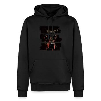 Dobermann Dobermänner Hund Hunde Welpe Dobermann - Männer Premium Bio Hoodie - Schwarz - Vorne - Nico (187cm)