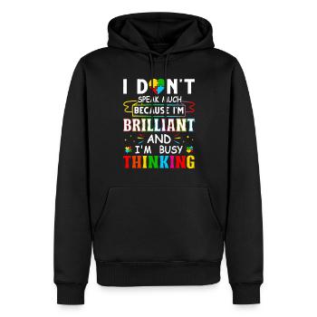Autism Autistic Boys Girls - Männer Premium Bio Hoodie - Schwarz - Vorne - Nico (187cm)