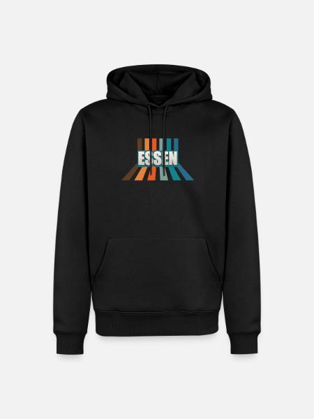 Essenerin Essener Essen - Men’s Premium Organic Hoodie - black