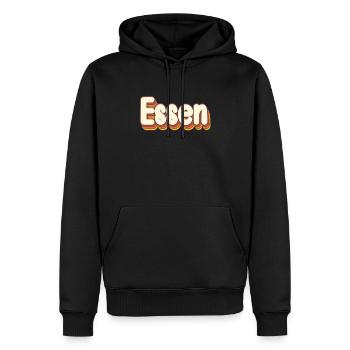 Essenerin Essener Essen - Männer Premium Bio Hoodie - Schwarz - Vorne - Nico (187cm)