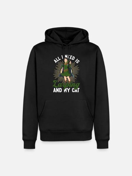 Larping Und Rollenspiele - Men’s Premium Organic Hoodie - black