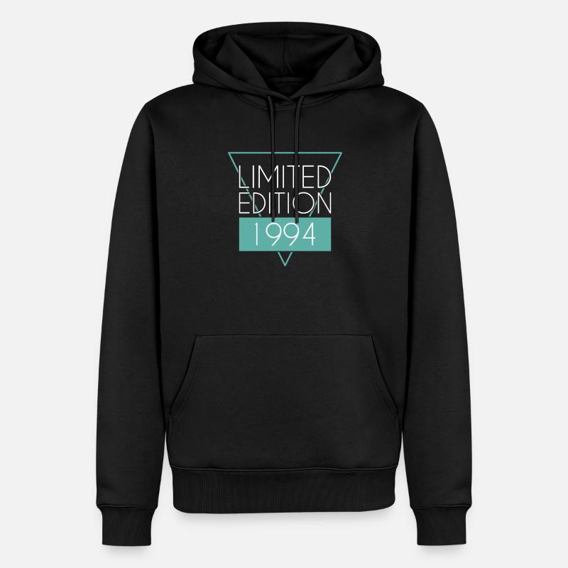 Édition limitée 1994 - Sweat à capuche Premium bio Homme - noir