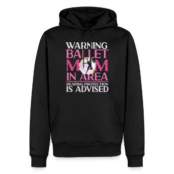 Ballet Dancer Dance Girl Ballerina - Männer Premium Bio Hoodie - Schwarz - Vorne - Nico (187cm)