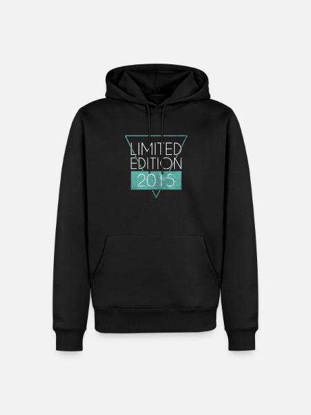 Édition limitée 2015 - Sweat à capuche Premium bio Homme - noir