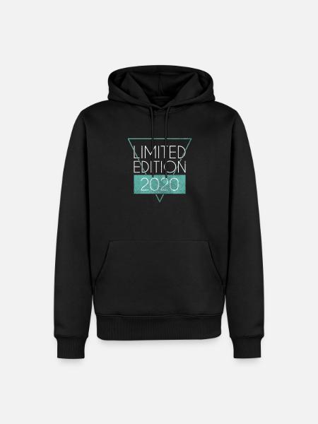 Édition limitée 2020 - Sweat à capuche Premium bio Homme - noir