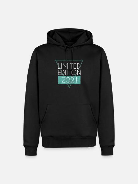 Édition limitée 2021 - Sweat à capuche Premium bio Homme - noir