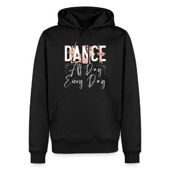 Ballet Dancer Dance Girl Ballerina - Männer Premium Bio Hoodie - Schwarz - Vorne - Nico (187cm)