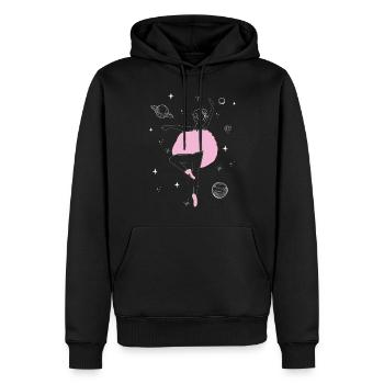 Ballet Dancer Dance Girl Ballerina - Männer Premium Bio Hoodie - Schwarz - Vorne - Nico (187cm)