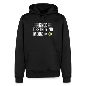 Tile Installer Design Für Teppich- Und - Männer Premium Bio Hoodie - Schwarz - Vorne - Nico (187cm)