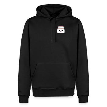 Kreuzfahrtschiff - Männer Premium Bio Hoodie - Schwarz - Vorne - Nico (187cm)
