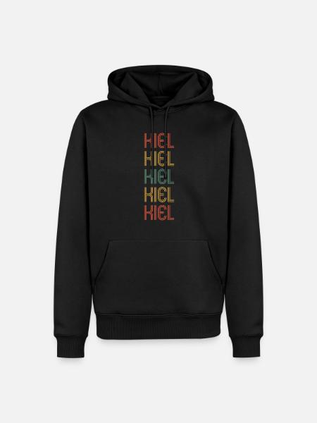 Kielerin Kieler Kiel - Men’s Premium Organic Hoodie - black