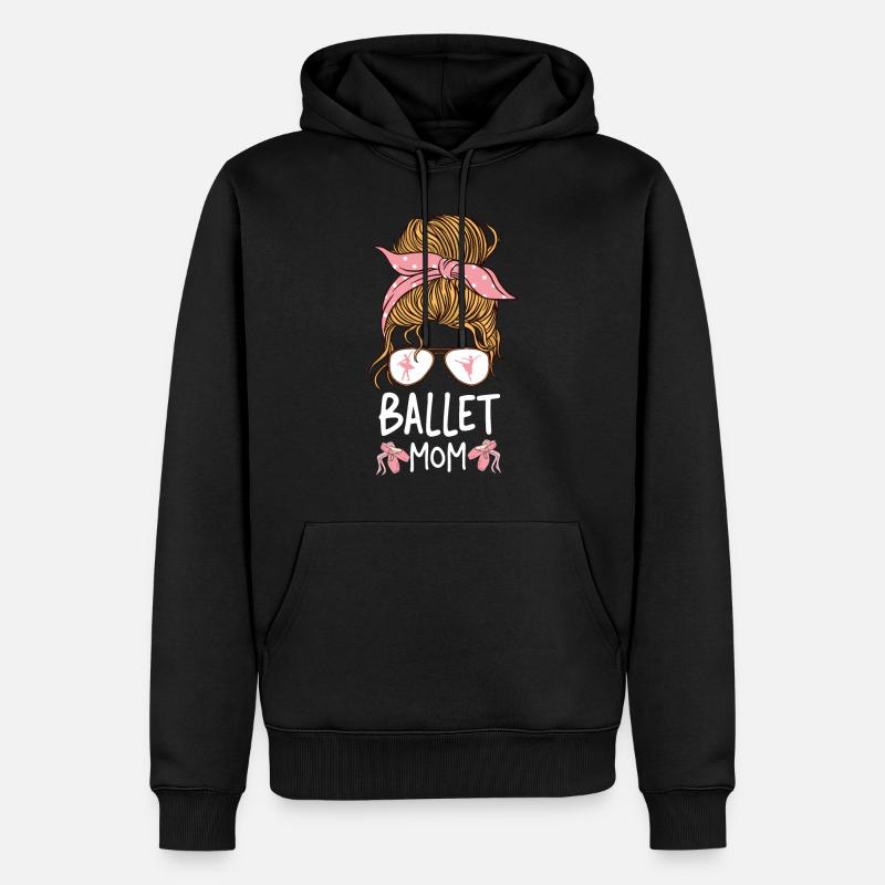Ballet Danseuse Danse Ballerine - Sweat à capuche Premium bio Homme - noir