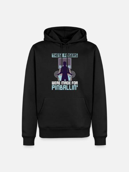 Flipper-arcade-spieldesign Für - Men’s Premium Organic Hoodie - black