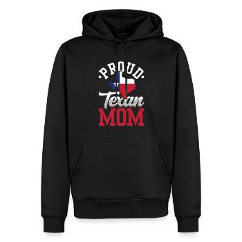 Stolze Texanische Mutter Texas Texanisch Texaner - Männer Premium Bio Hoodie - Schwarz - Vorne - Nico (187cm)