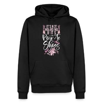 Ballet Dancer Dance Girl Ballerina - Men’s Premium Organic Hoodie - black - Front - Nico (187cm)