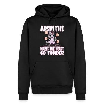 Satan Beelzebub Teufel Gothic Pentagram Mystisch - Männer Premium Bio Hoodie - Schwarz - Vorne - Nico (187cm)